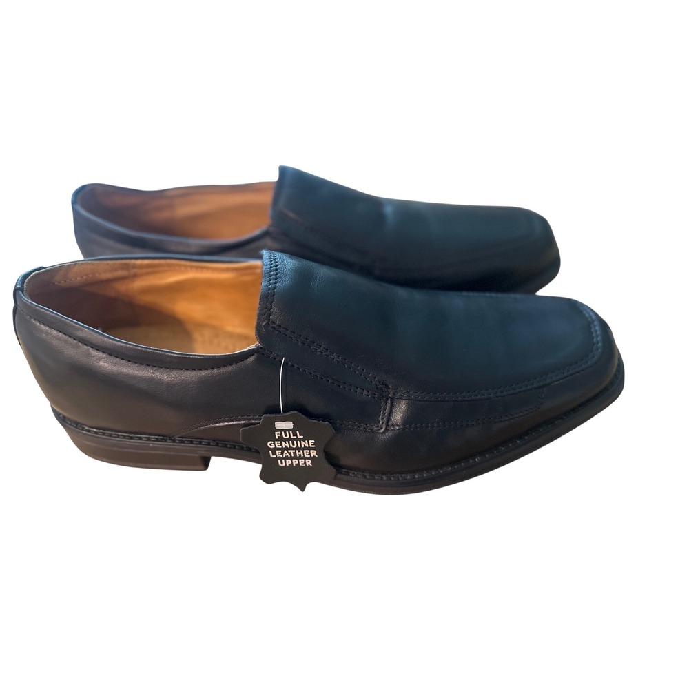 Giorgio Brutini Loafers‎ Mens 13 Black New Leather Slip On Dress Shoes 249981